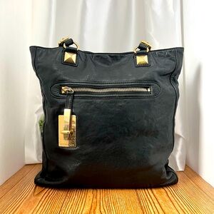 GUC Michael Kors Calista Soft Leather Shoulder Tote